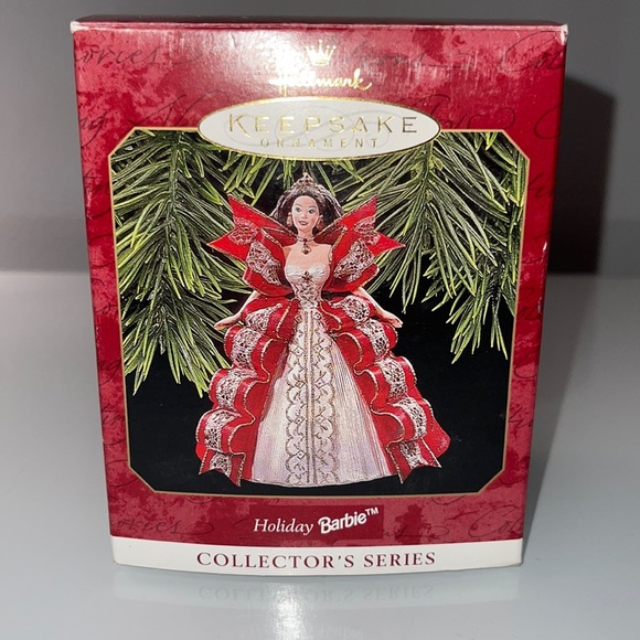 Hallmark Holiday Barbie Ornament 1997 - Picture 1 of 5